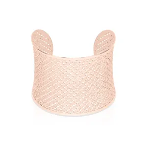 18k Rose Gold | Metropolis | Laser Cut Cuff