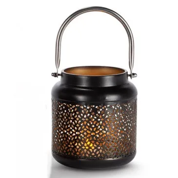 5.12"H Metal Lantern