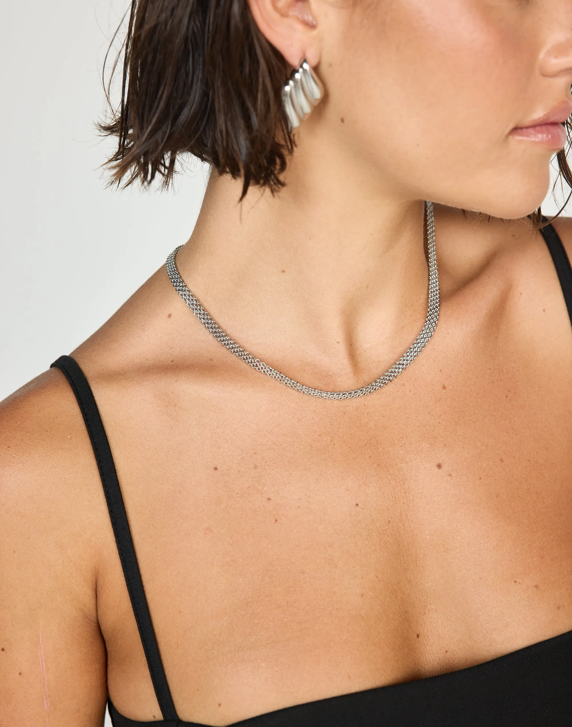 Alanis Necklace (Silver)