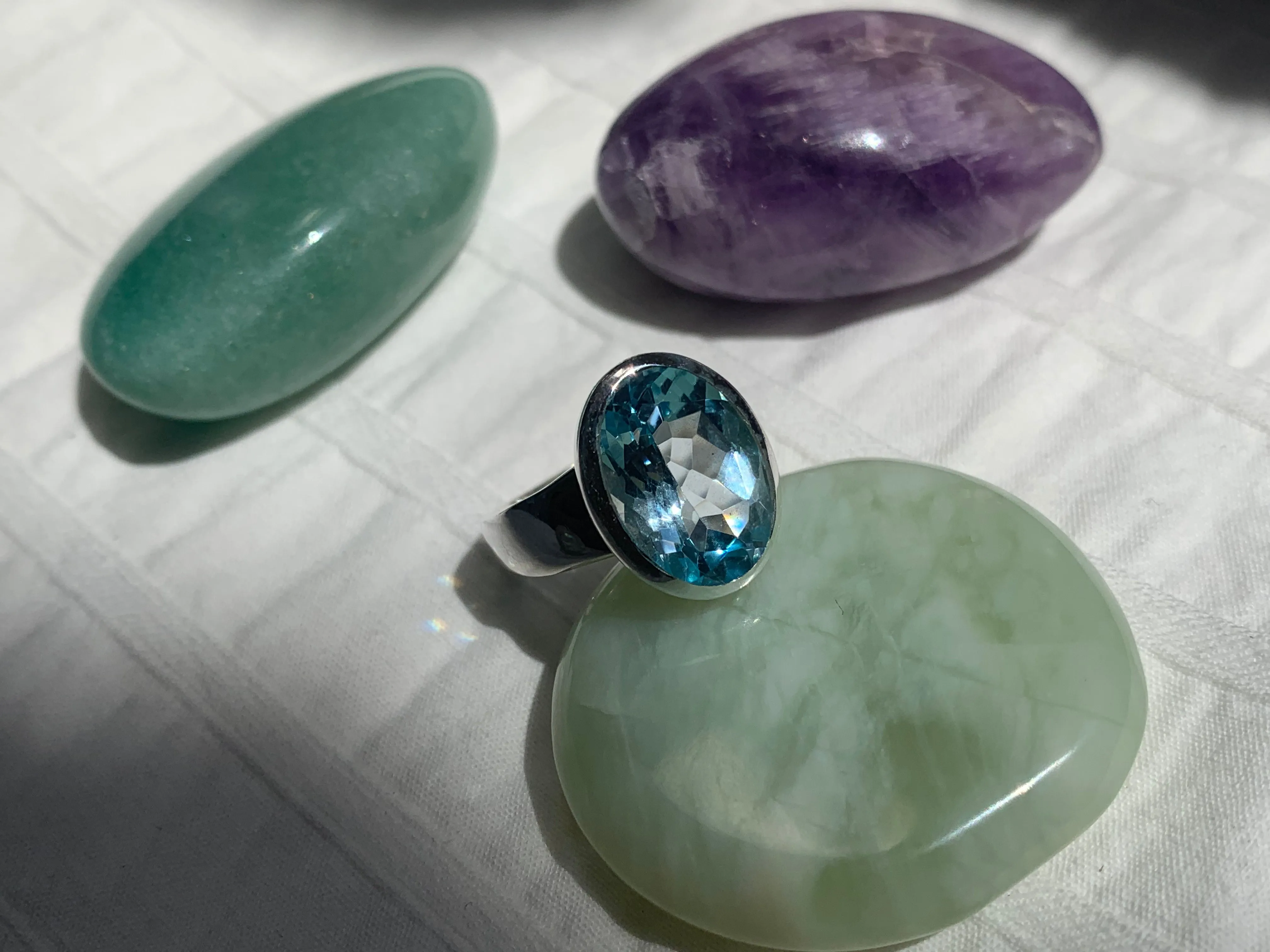 Blue Topaz Sabina Ring