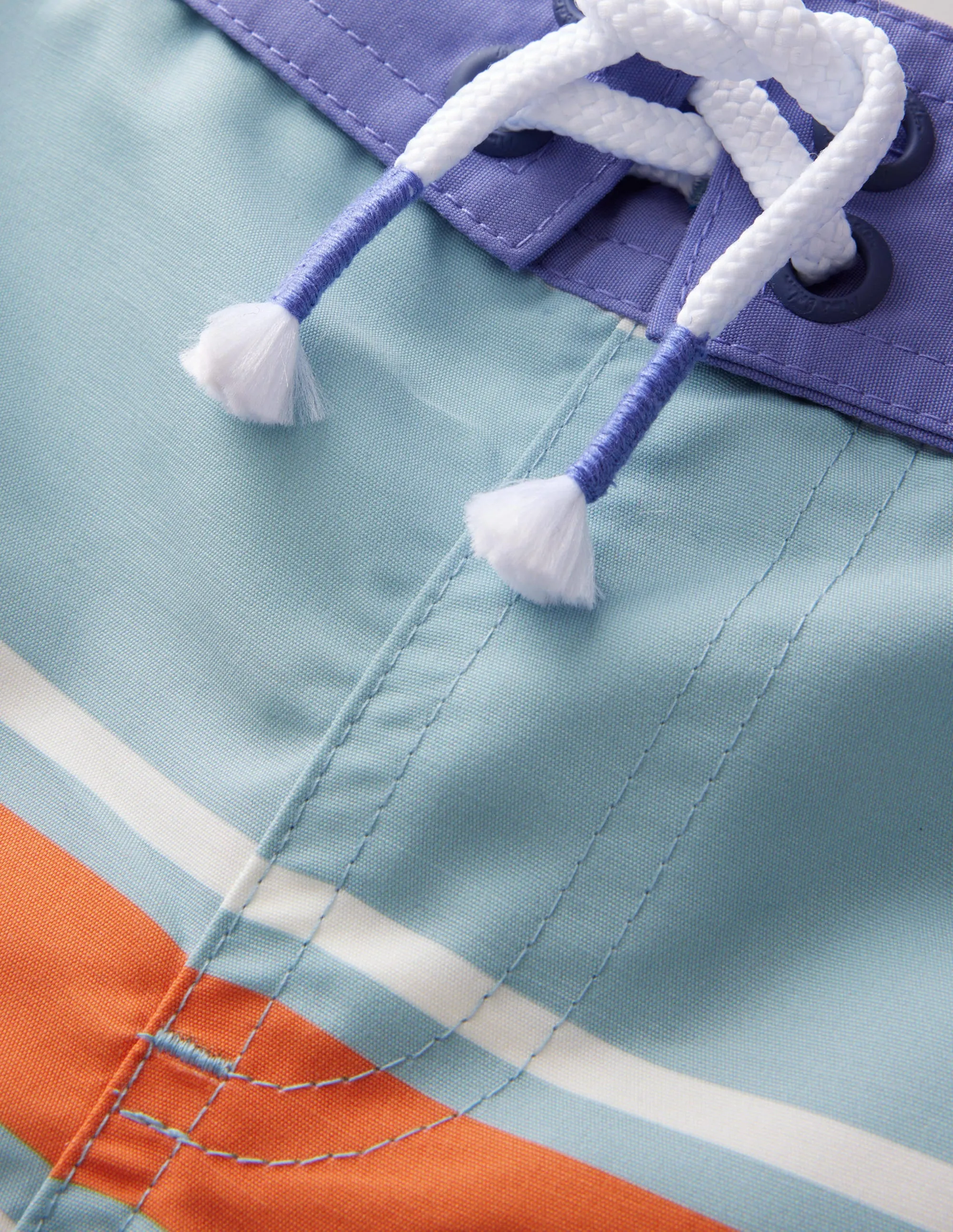 Board Shorts-Tourmaline, Fire Opal Stripe