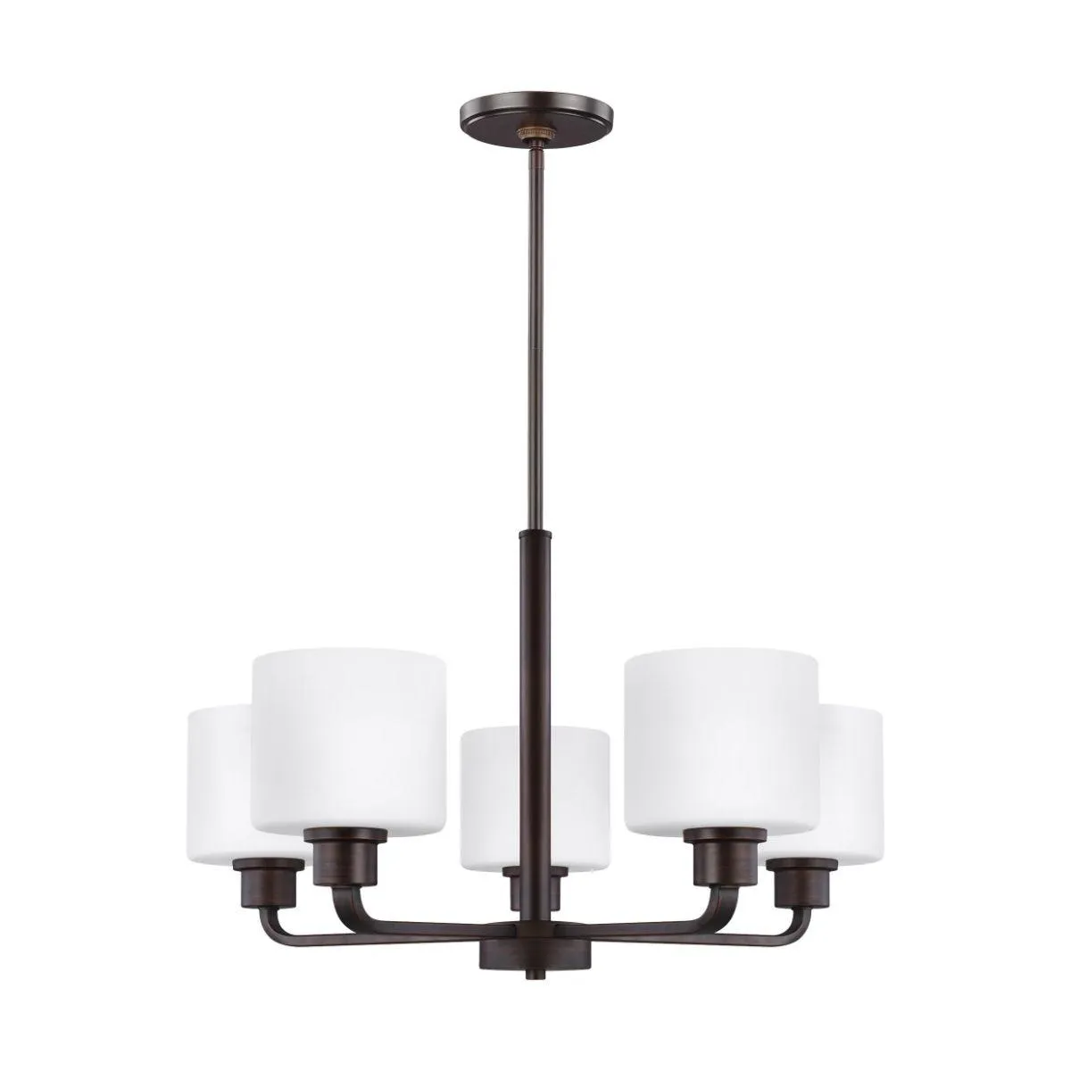 Canfield 5-Light Chandelier Bronze Finish