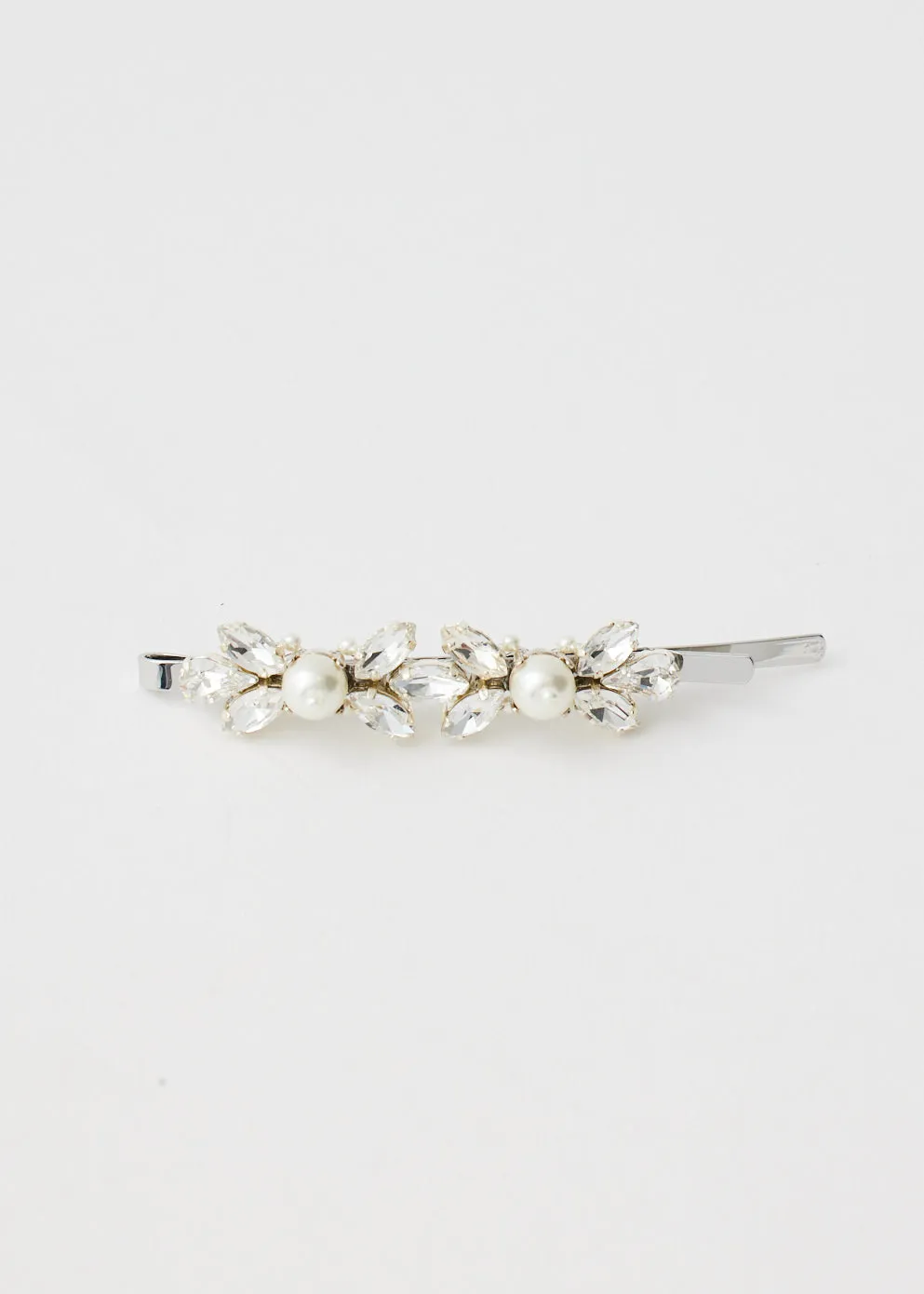 Crystal and Pearl Hairslide