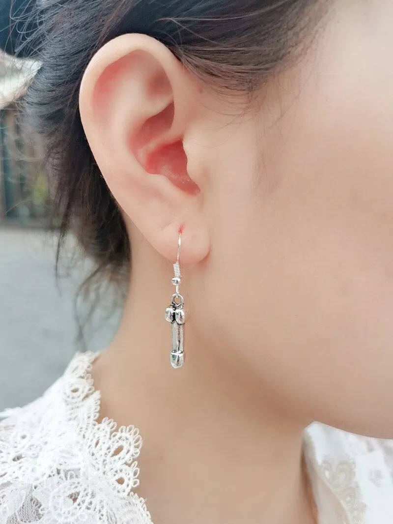 Erotic Penis Earrings Modern Women Nightclub Party Fashion Accessories Male Genitals Original Amulet Jewelry Earrings