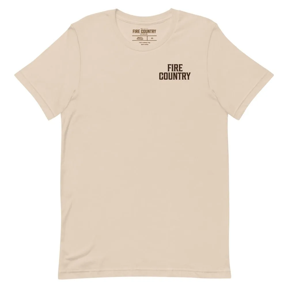 Fire Country Three Rock Conservation Camp Unisex T-Shirt