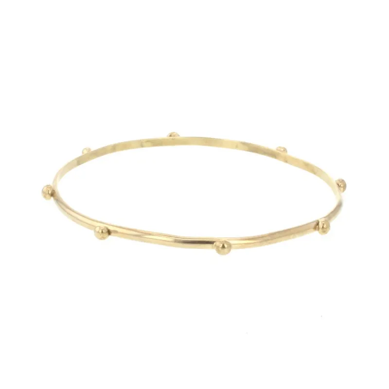 Gold Arcade Bangle  by Lotus