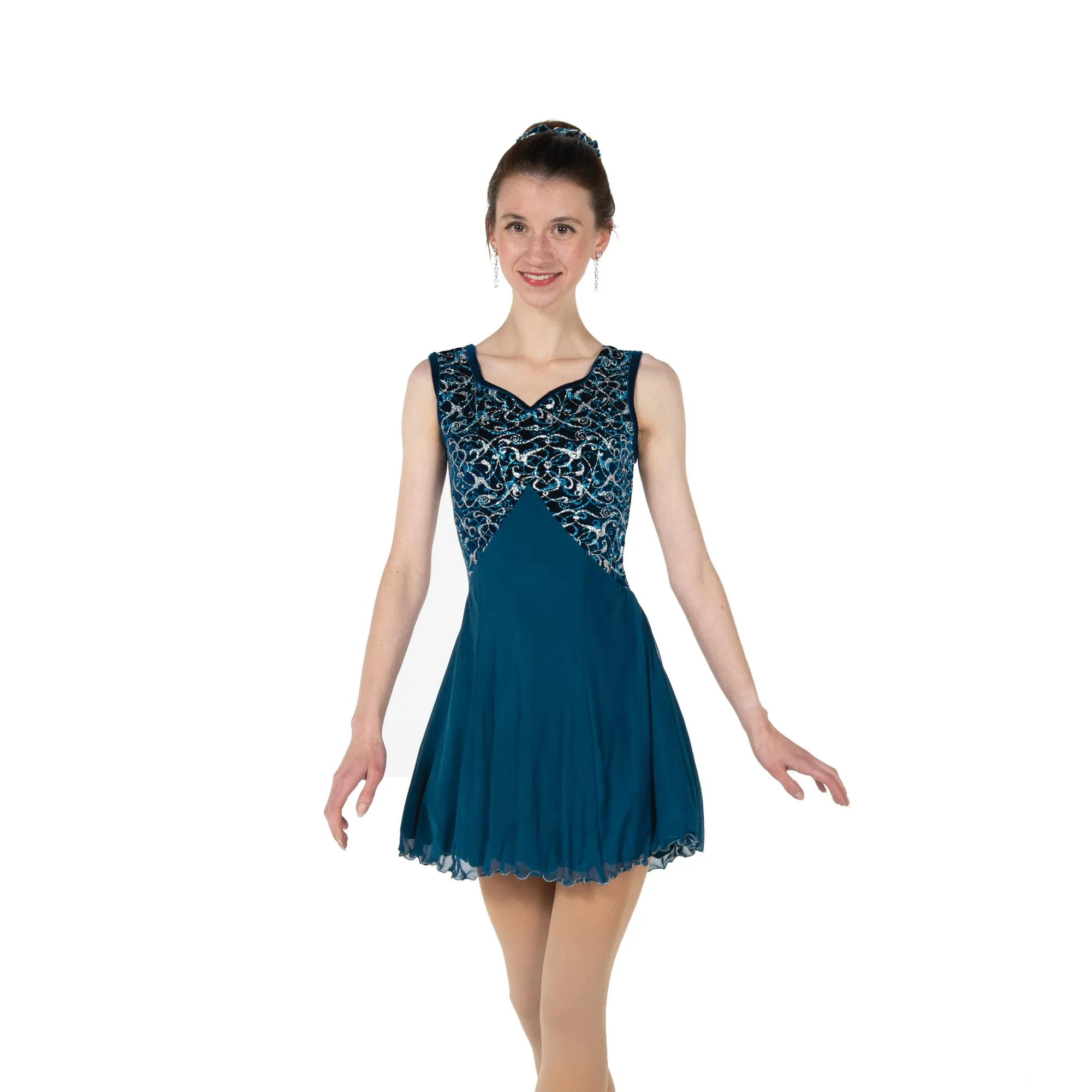 Jerry's 50 Twist of Teal Dress