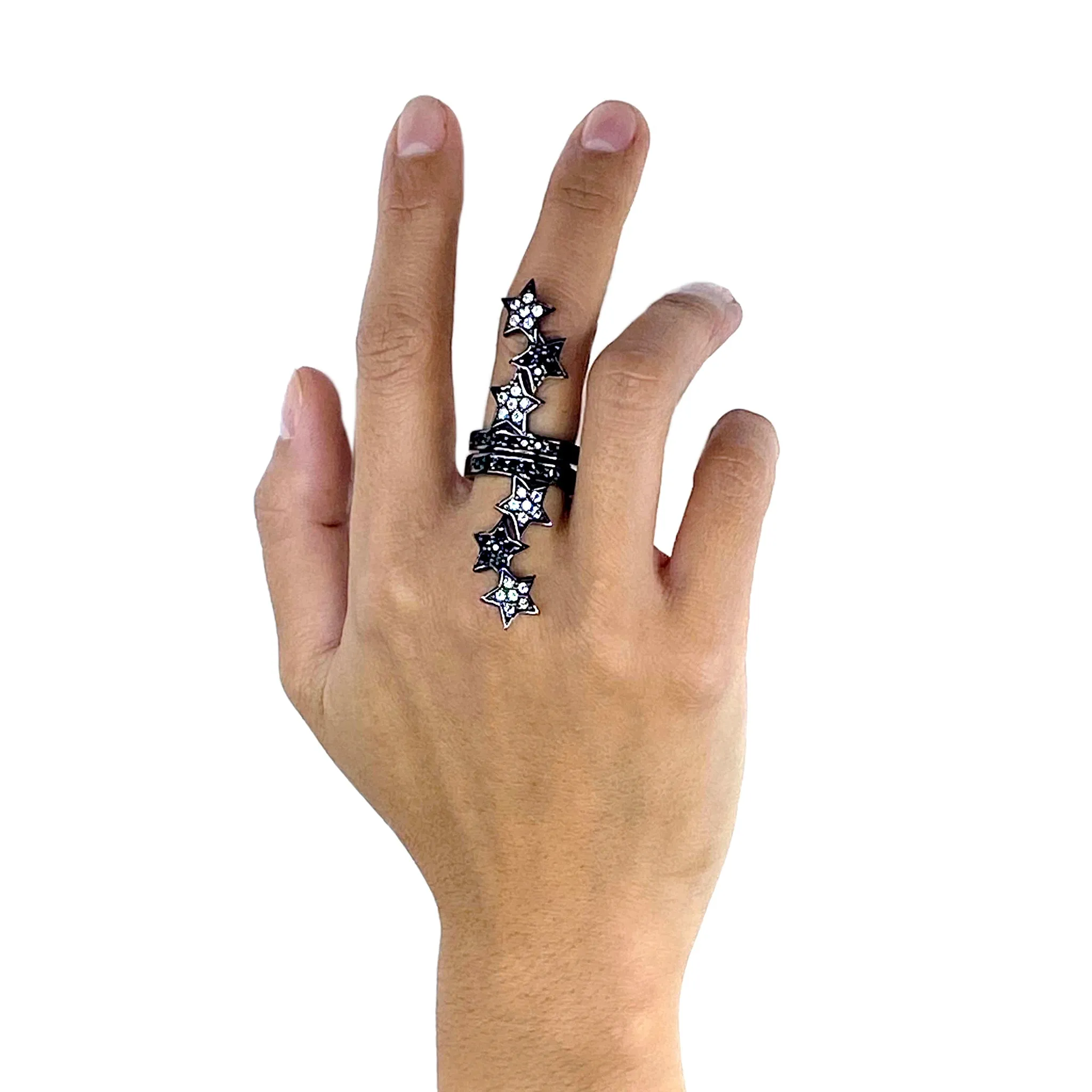 MCL Design Star Trio Stacking Ring