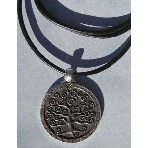 Michael Bromberg Intricate Tree of Life on Leather