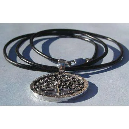 Michael Bromberg Intricate Tree of Life on Leather