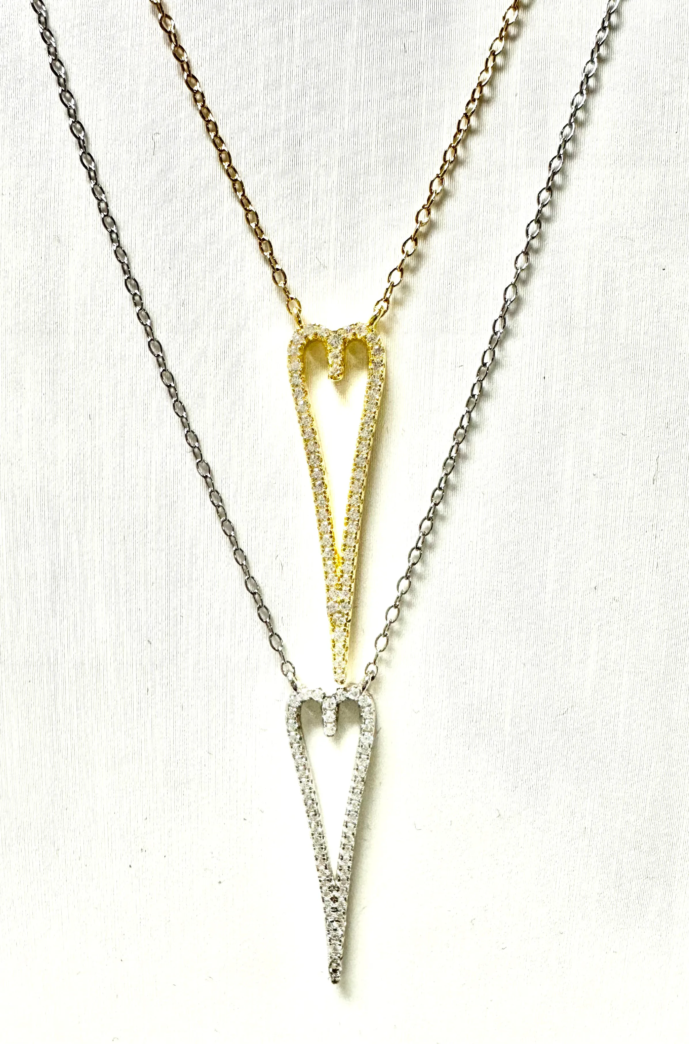 Outstretched Heart Necklace