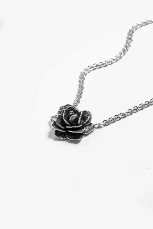 Rose Sterling Silver Necklace