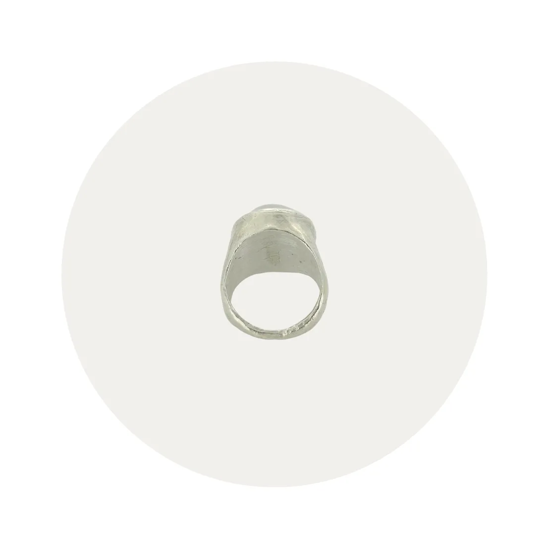 Silver Moonstone Sibyl Ring