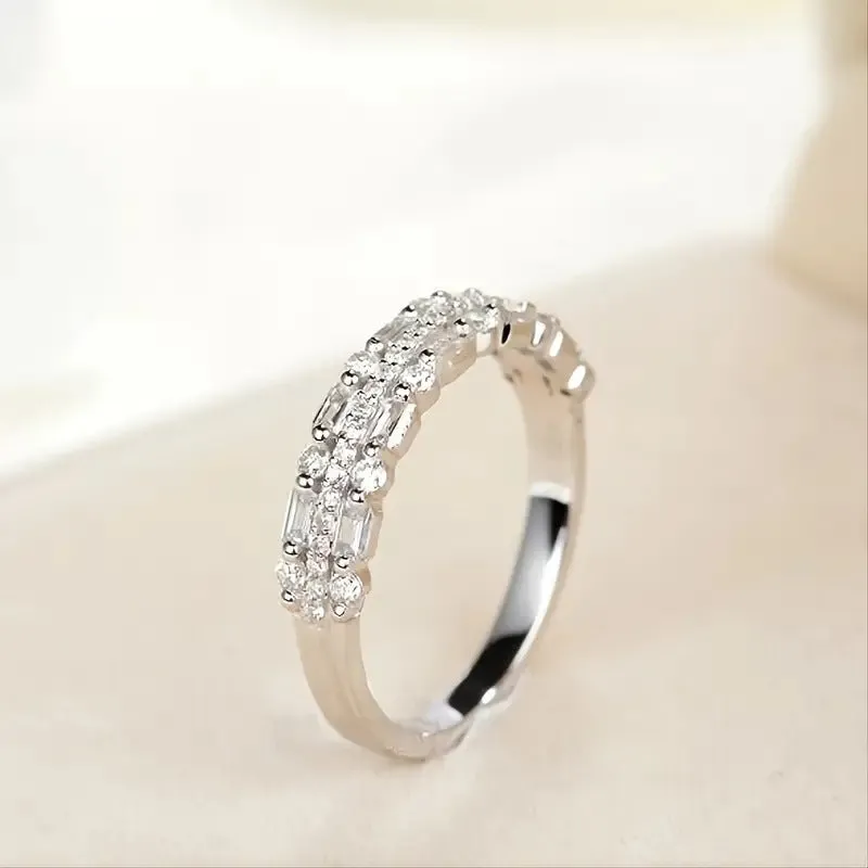 Three-layer Fine Line Ring