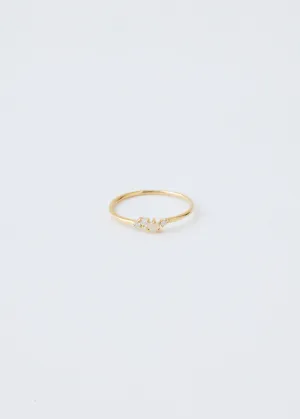 Tiny Chroma Opal Ring